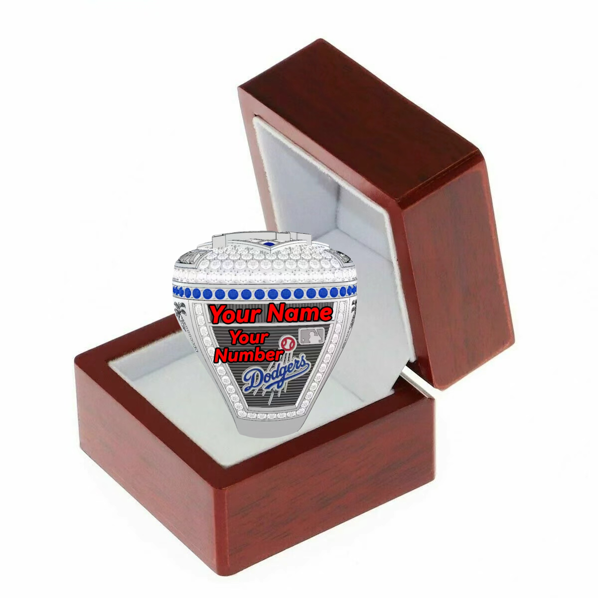 【 Fan version Ⅱ】2025 Los Angeles Dodgers World Series Championship Ring