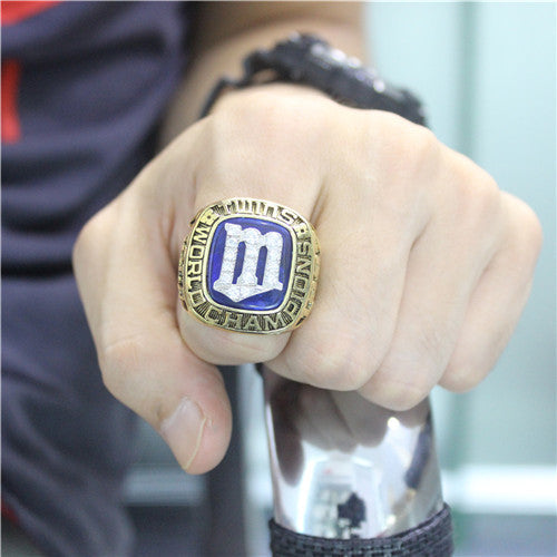 1987 Custom Minnesota Twins World Series Championship Ring