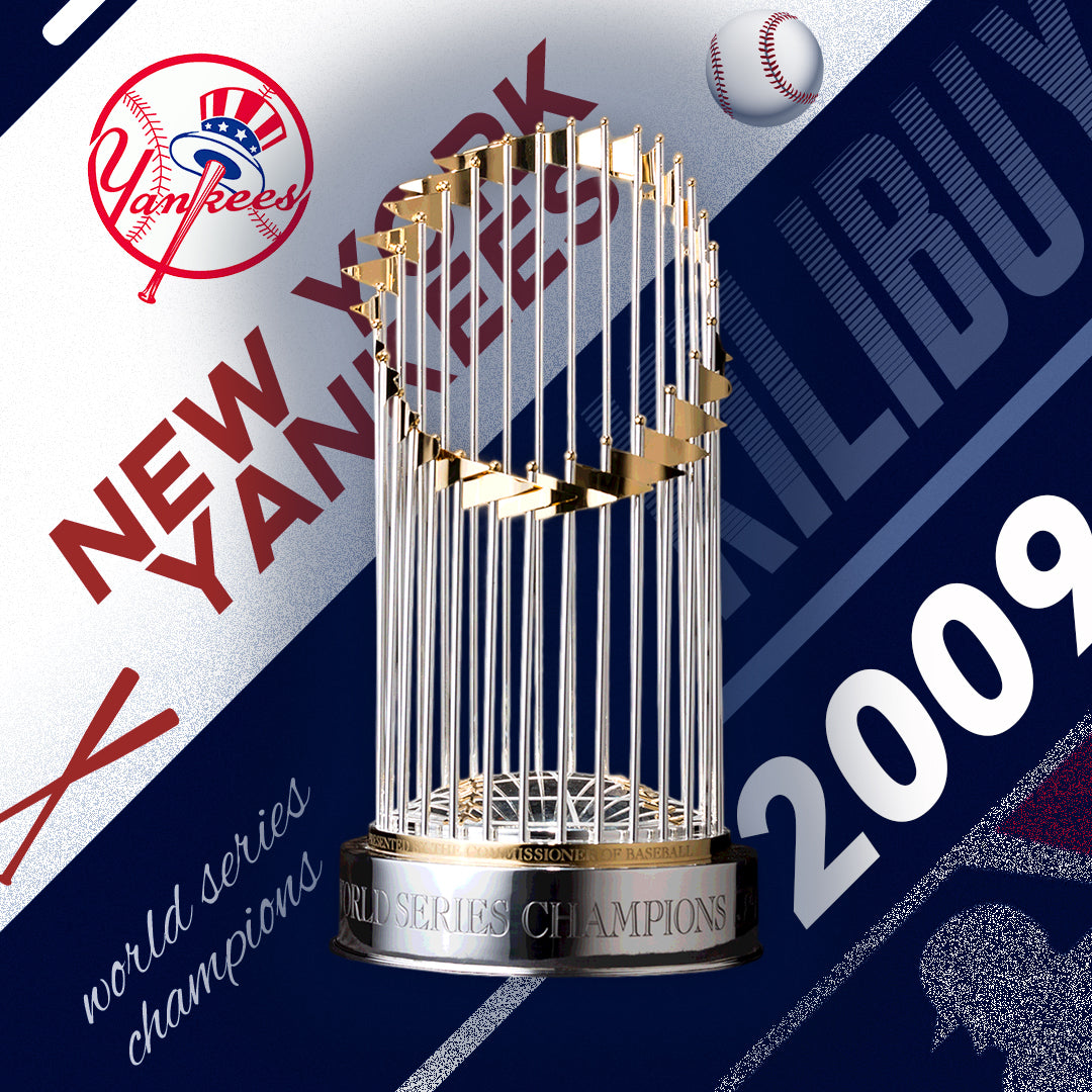 [MLB]2009 World Series Trophy,New York Yankees