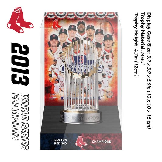 2013 Boston Red Sox MLB World Series Championship Trophy Display Case