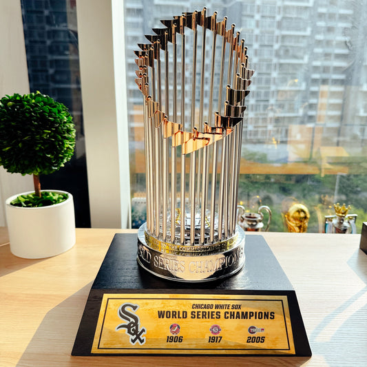 [MLB] Chicago White Sox World Series Commissioner's Trophy 11.8"(30cm) With Wooden Base