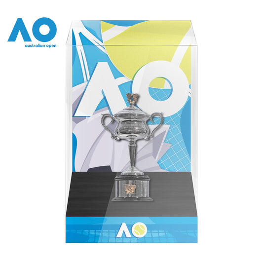 The Australian Open Women`s Singles Tennis Trophy Display Case