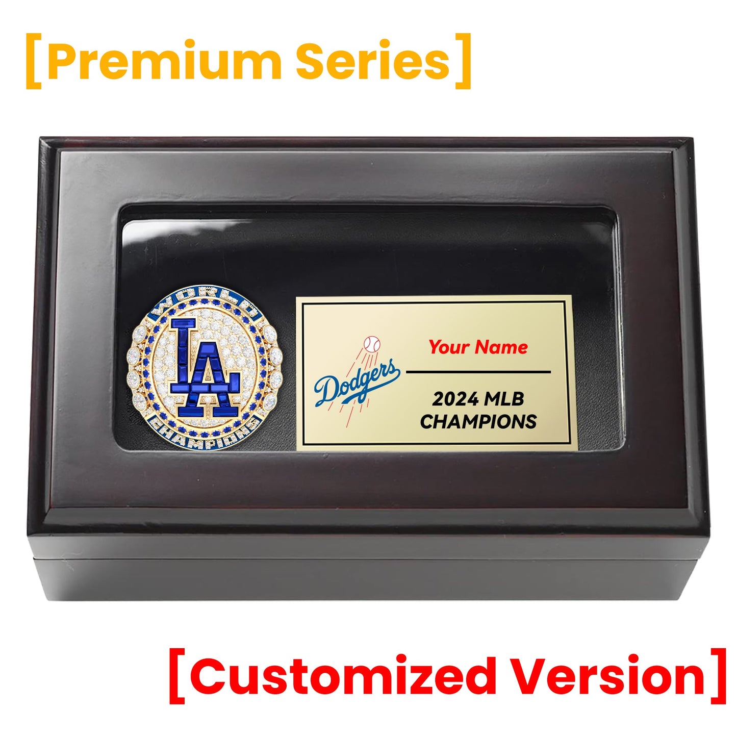 【Premium Version】2024 Los Angeles Dodgers World Series Championship Ring