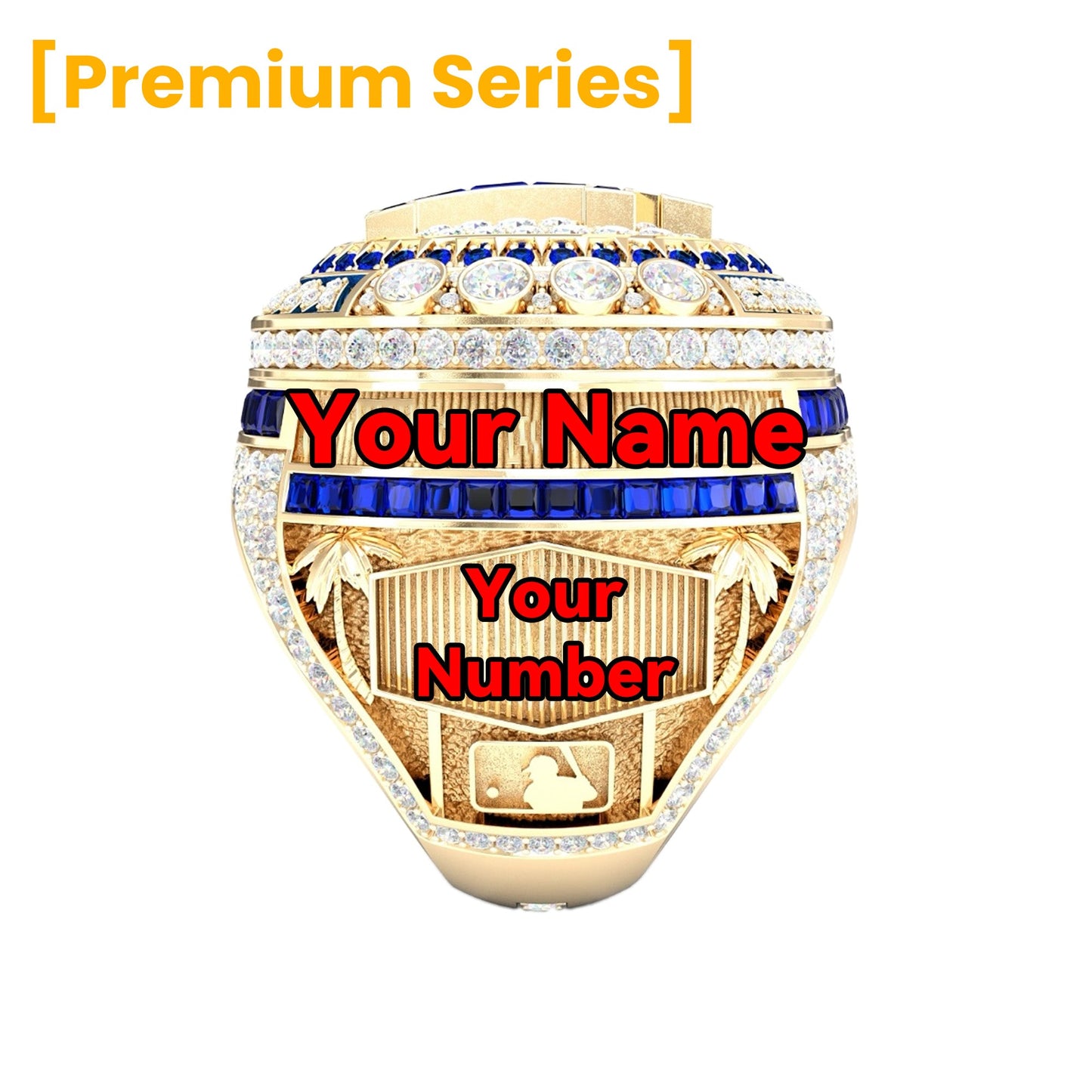 【Premium Version】2024 Los Angeles Dodgers World Series Championship Ring
