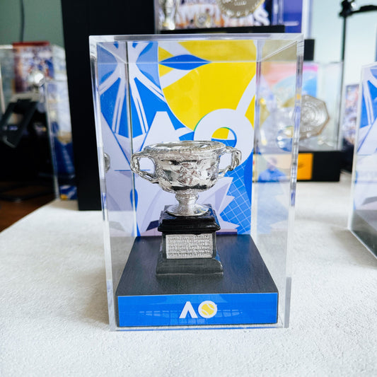 Australian Open AO Men's Tennis Champions Trophy Display Case