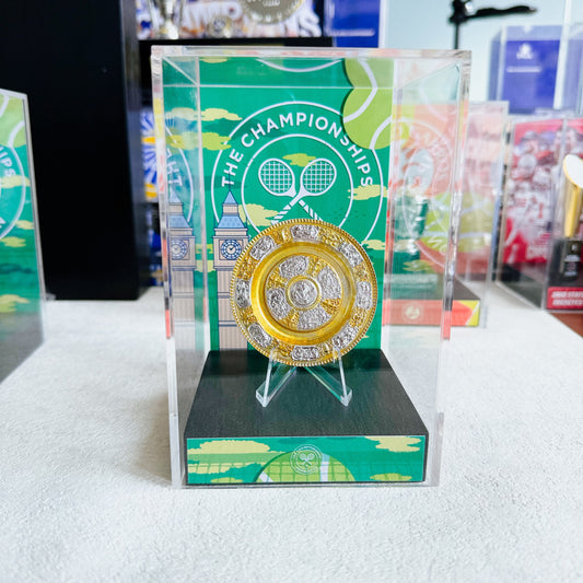 Wimbledon Women's Singles Tennis Trophy Display Case