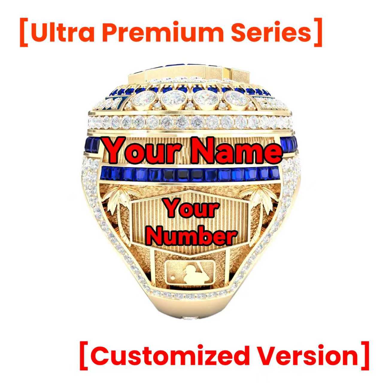 【Ultra Premium Series】2024 Los Angeles Dodgers World Series Championship Ring
