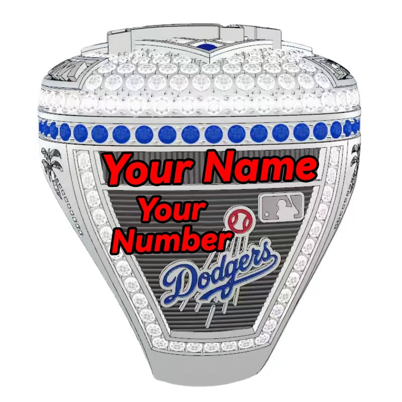 【 Fan version Ⅱ】2025 Los Angeles Dodgers World Series Championship Ring