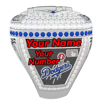【 Fan version Ⅱ】2025 Los Angeles Dodgers World Series Championship Ring