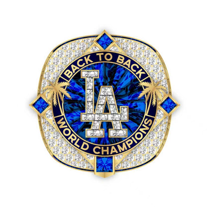 【 Fan version Ⅰ】2025 Los Angeles Dodgers World Series Championship Ring