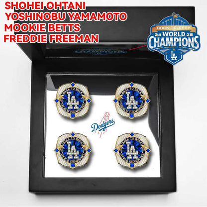 Los Angeles Dodgers World Series Back-to-Back Championship Rings