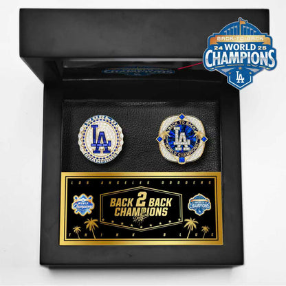 2025 Los Angeles Dodgers World Series Back To Back Champions Ring