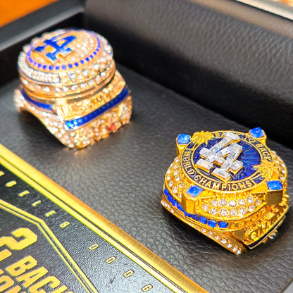 2025 Los Angeles Dodgers World Series Back To Back Champions Ring