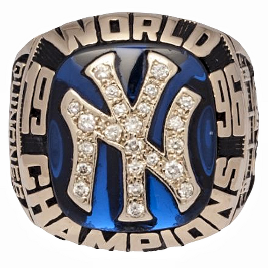 1996 New York Yankees World Series Championship Ring