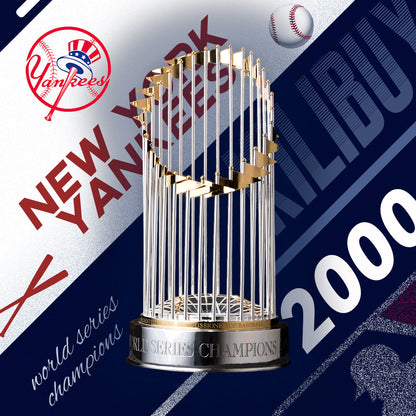 [MLB]2000 World Series Trophy,New York Yankees
