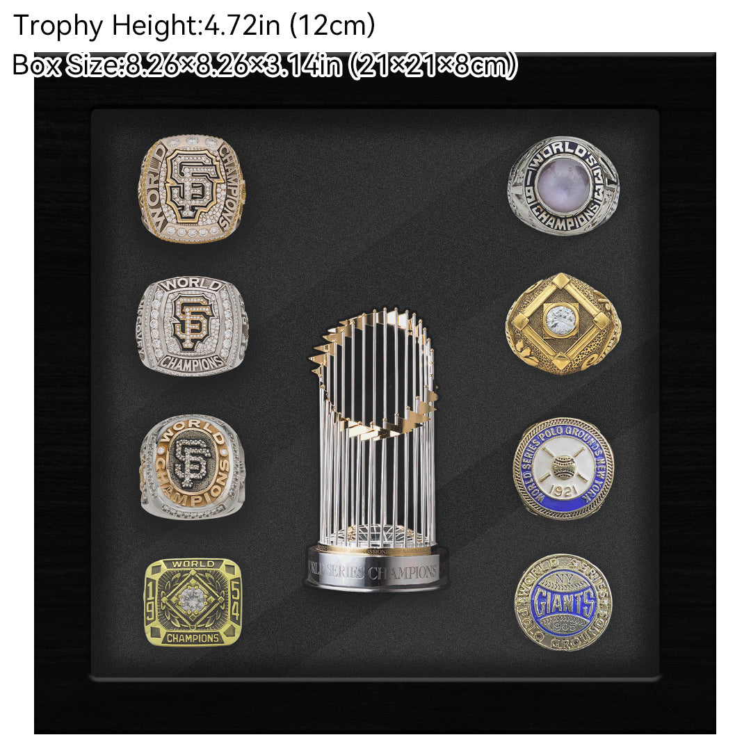 San Francisco Giants MLB Trophy And Ring Box