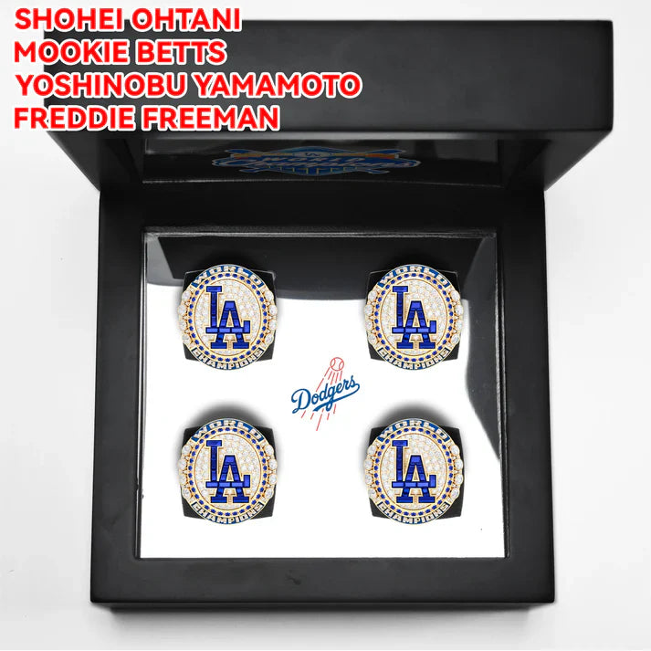 Los Angeles Dodgers World Series Back-to-Back Championship Rings