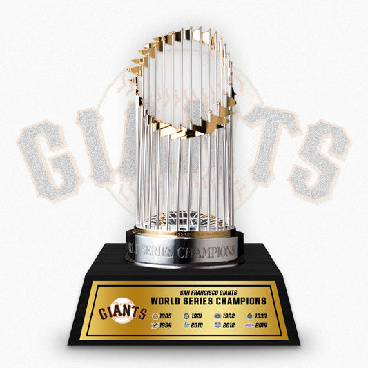 [MLB] San Francisco Giants World Series Commissioner's Trophy 11.8"(30cm) With Wooden Base