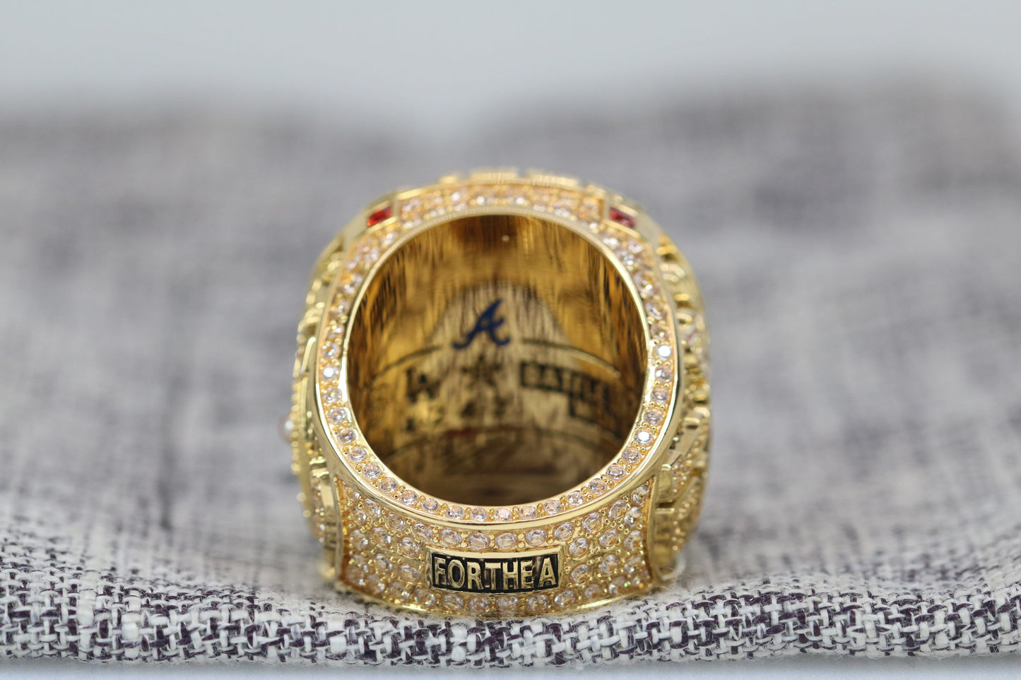 2021 Atlanta Braves Champion World Series Ring - Premium Series