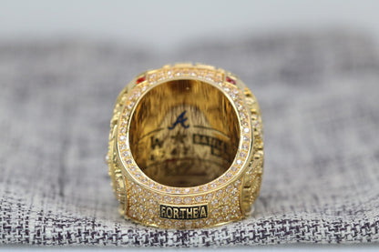 2021 Atlanta Braves Champion World Series Ring - Premium Series