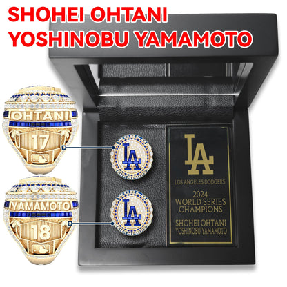 Los Angeles Dodgers World Series Back-to-Back Championship Rings