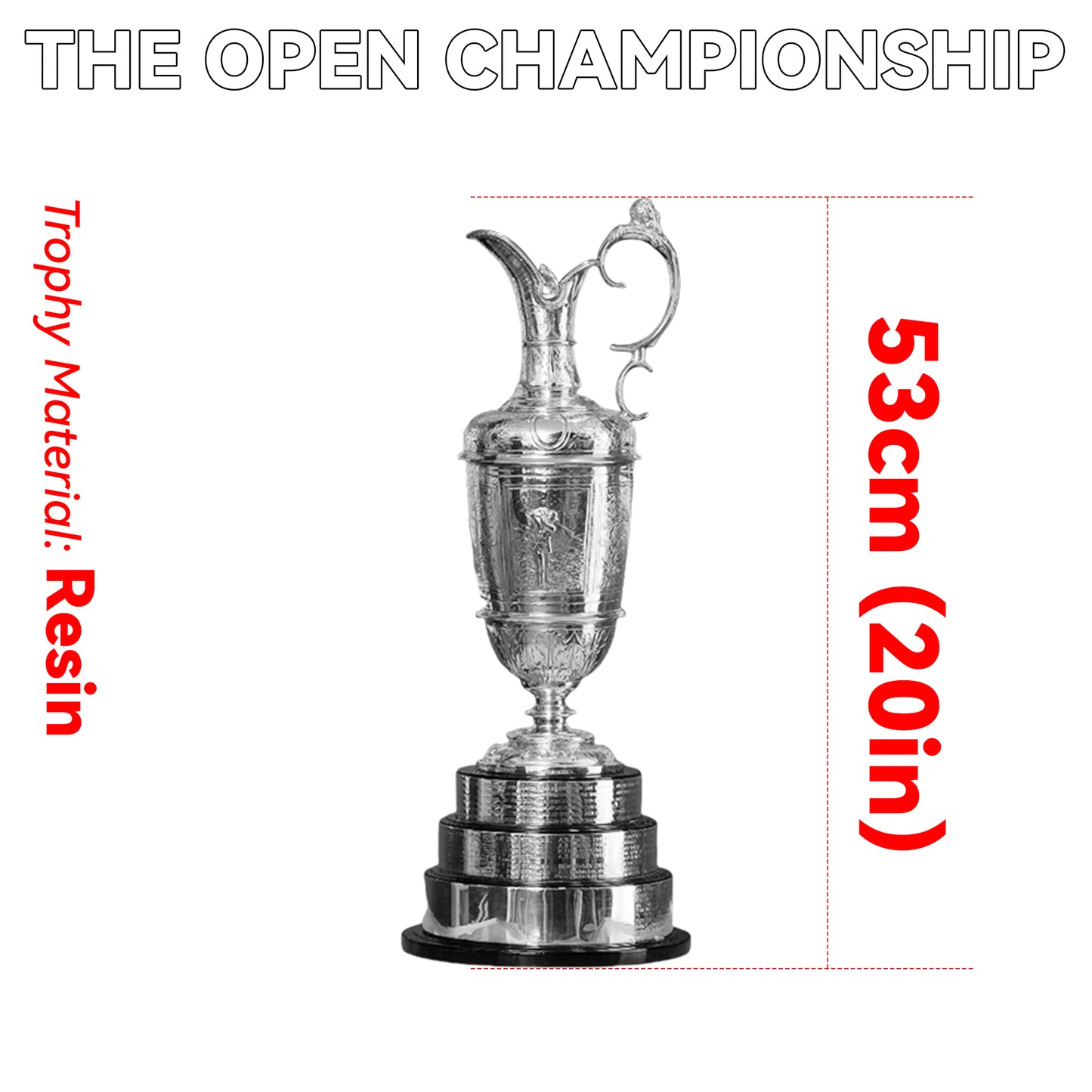 The Open Championship Trophy - 53cm Resin
