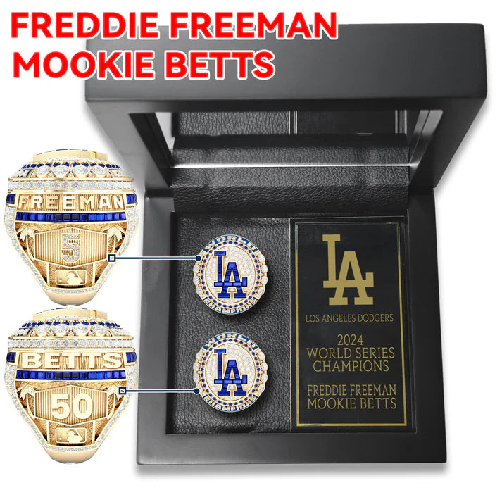 Los Angeles Dodgers World Series Back-to-Back Championship Rings