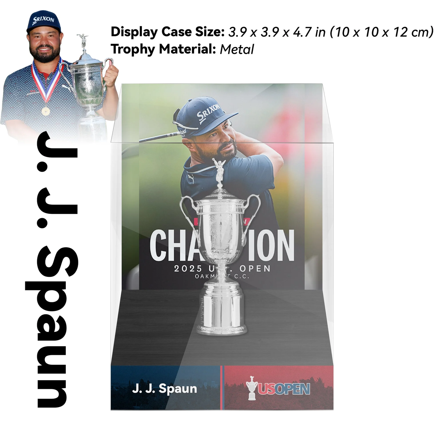 U.S. Open Golf Championship Trophy Display Case - Main Image